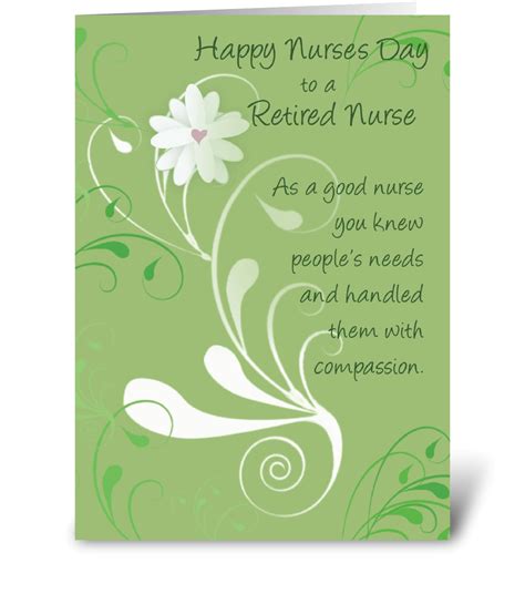 Our patients love you and the hard work you do does not go unnoticed. Nurses Day, Retired Nurse Thank You - Send this greeting ...