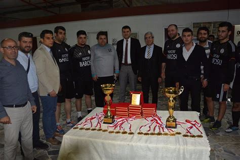 Hatay Barosu Bahar Futbol Turnuvas Finali