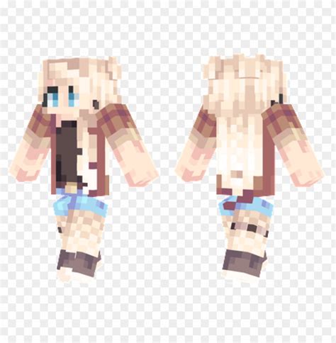 Image De Gris Blonde Hair Blue Eyes Girl Minecraft Skin