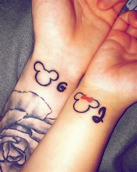 80 Disney Couple Tattoos That Prove Fairy Tales Are Real Disney