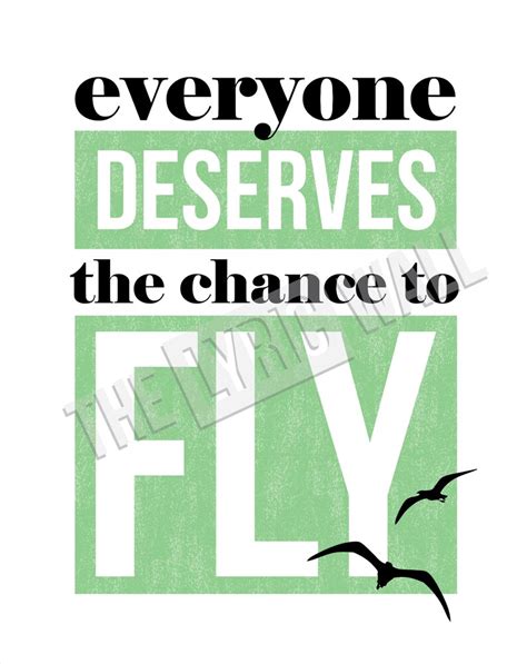 Everyone Deserves The Chance To Fly Digital Download Etsy