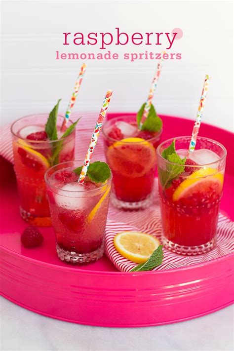 Raspberry Lemonade Spritzers Freutcake