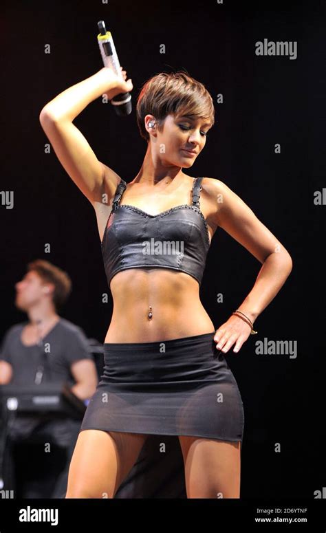 Frankie Sandford Of The Saturdays Performing On Day Two Of The V Festival In Chelmsford Essex