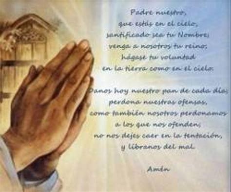 Oracion Del Padre Nuestro Images And Photos Finder
