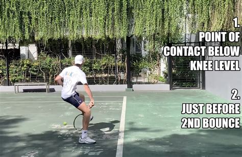 How To Hit A Tweener — Tennis Lessons Singapore Tennis Coach