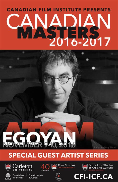 Canadian Masters Atom Egoyan Snapup Tickets