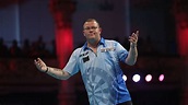 Steve West misses an incredible 11 match darts at the World Matchplay ...