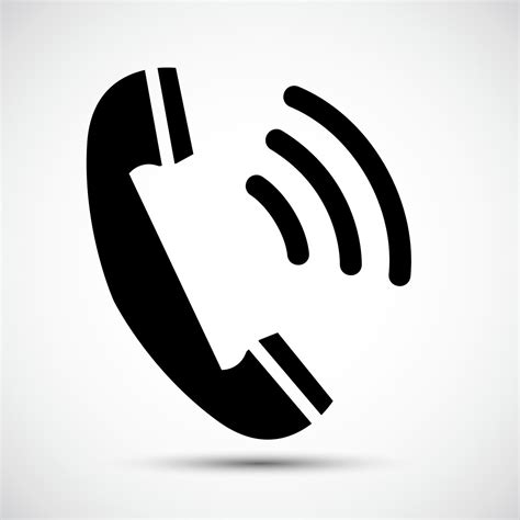 Signe De Symbole Icône Téléphone Isoler Sur Fond Blanc Illustration