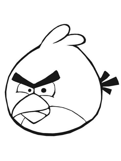 Detail Sketsa Gambar Angry Bird Koleksi Nomer