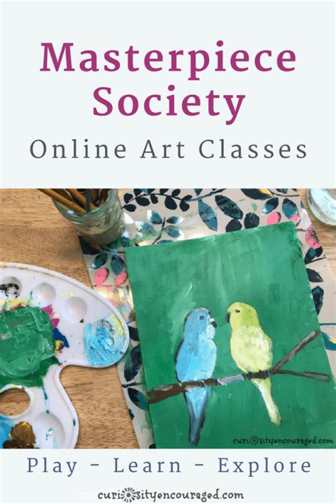 Online Art Classes Your Child Will Love Masterpiece Society