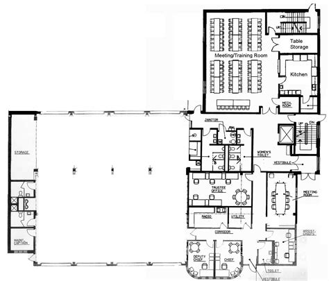 Fire Hall Floor Plans Floorplansclick