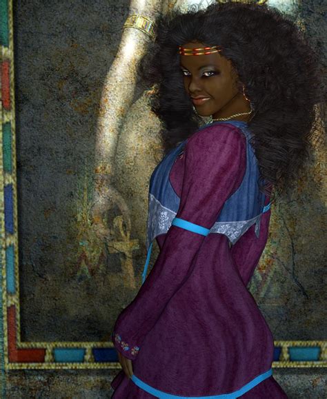 Nubian Goddess By Azhrarn