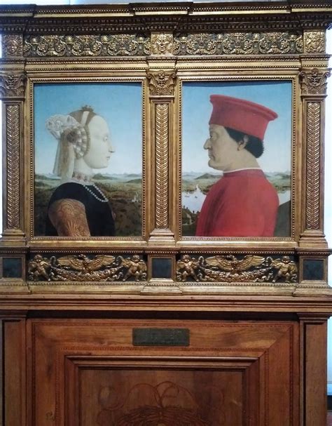 Díptico De Los Duques De Urbino Piero Della Francesca