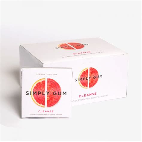 simply gum cleanse kauwgom mega box fairgum