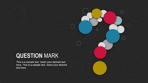 Question marks are a form of punctuation that indicate a question. Creative Question Mark Diagram for PowerPoint - SlideModel