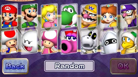 Mario Party 8 All Characters Youtube