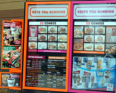 Dunkin Donuts Menu Menu For Dunkin Donuts Arlington Jacksonville