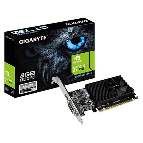 Gigabyte Geforce Gt 730 2gb Gddr5 Video Card Gv N730d5 2gl Mwave