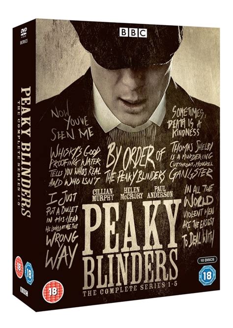 Peaky Blinders Box Set Dvd Complete Series Seasons 1 5 Free Shipping Over £20 Hmv Store