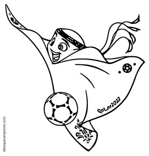 Fifa World Cup Dibujos Para Colorear Gratis Logo Oficial Qatar 2022 Reverasite