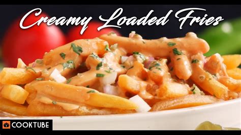 Creamy Loaded Fries Recipe In N Out Style Fries Recipe Cooktube