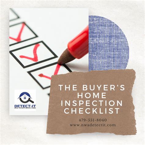 The Buyers Home Inspection Checklist In Fayetteville Ar