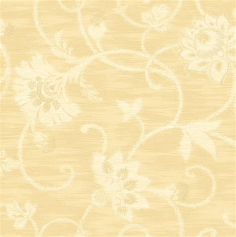 Jacobean Floral Damask Wallpaper Beige Cream White Gold Textured