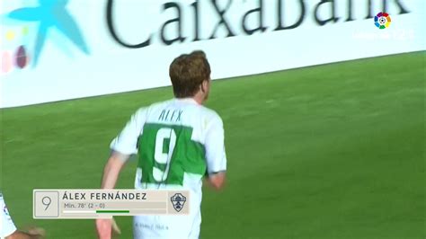 Resumen De Elche Cf Vs Real Valladolid 2 0 Youtube