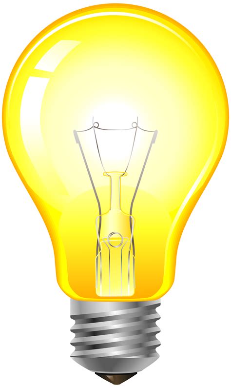 Bulb Png Images Light Bulb Led Bulb Idea Bulbs Clipart Icon Free