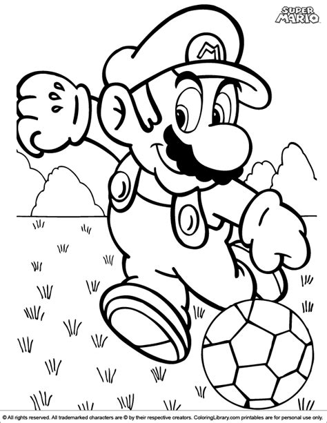When winter finally comes and it snows, it is a fun time for mario. Super Mario Brothers free coloring sheet - Coloring Library
