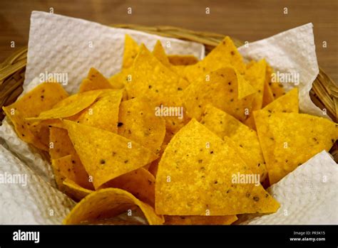 Basket Of Nachos Hi Res Stock Photography And Images Alamy