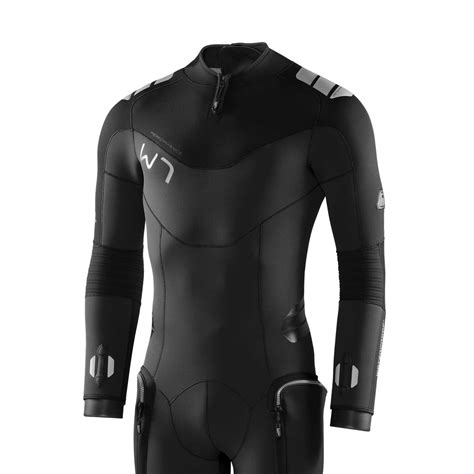 Waterproof W7 7mm Semi Dry Wetsuit Mens Dive Gear Australia
