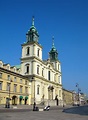 Holy Cross Church, Warsaw, Poland Stock Image - Image of holy ...