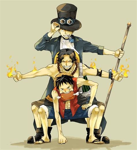 One Piece Luffy Ace Sabo Wallpaper Hd Ace Sabo Luffy Wallpaper