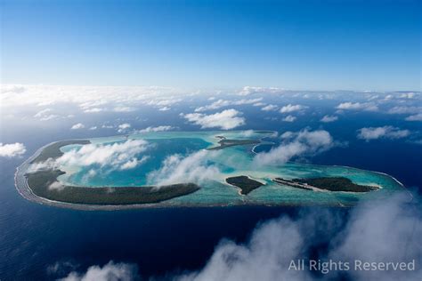 Overflightstock Tetiaroa Atoll Tropical Islands Of French Polynesia