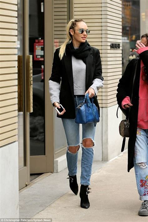 Candice Swanepoel Proves She S The Street Style Queen While Out In Nyc