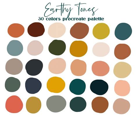 Color Palette For Home Earthy Color Palette Neutral Colour Palette