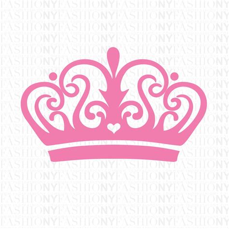 Instant Download Tiara Svg Princess Crown Svg Royal Svg Royalty Svg