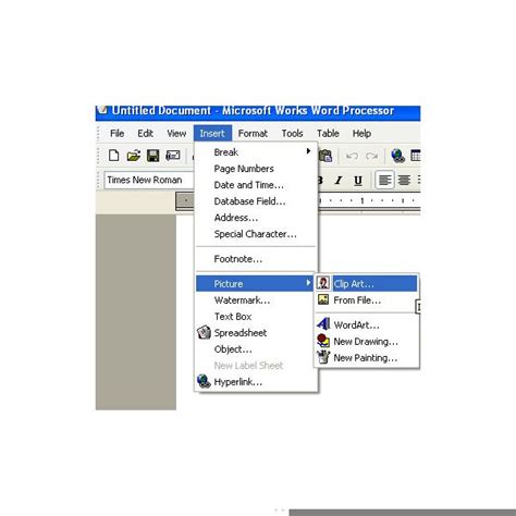 Microsoft Works Word Processor Clipart Free Images At