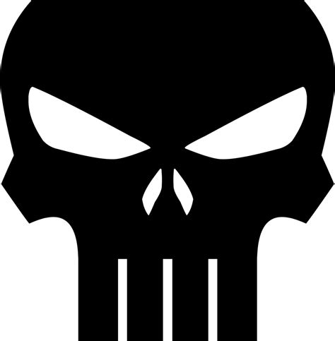 Punisher Logo Clipart Large Size Png Image Pikpng