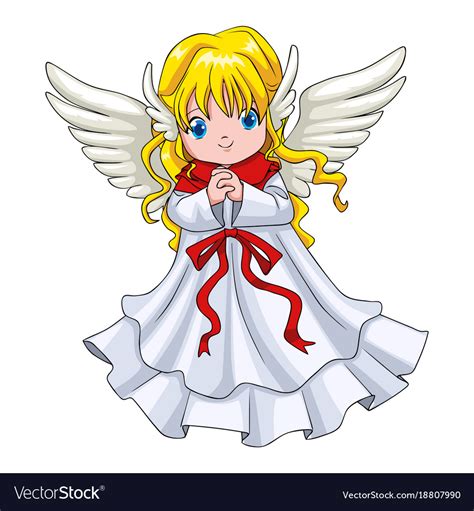 Beautiful Cartoon Angel