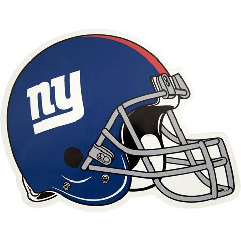 Applied Icon Nfl New York Giants Outdoor Helmet Graphic Large Blue