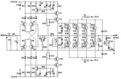 Thd is less than 0.15% from 100hz to 10khz. 200 Watt MOSFET Amplifier - Amplifier Circuit Design