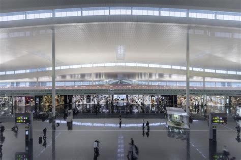 Terminal 1 At The Barcelona Airport Ricardo Bofill Taller De Arquitectura