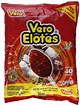 Vero Elotes Paletas Sabor Fresa Con Chile Mexican Hard Candy Chili Pops ...