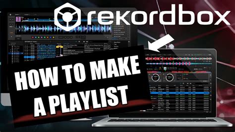 How To Create A Playlist With Rekordbox Tutorial Youtube