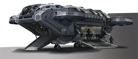 Avengers Age Of Ultron Concept Art By Stephen Martiniere Space Ship