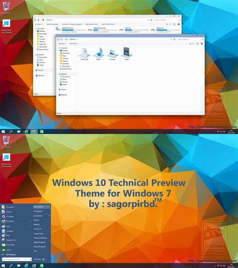 Windows 10 Theme Updated By Sagorpirbd On Deviantart