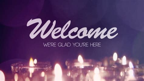 Advent Candles Welcome Still Playback Media Sermonspice