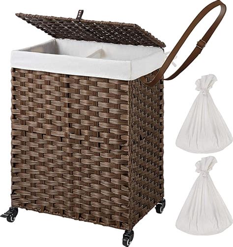 Amazonca Laundry Basket With Wheels